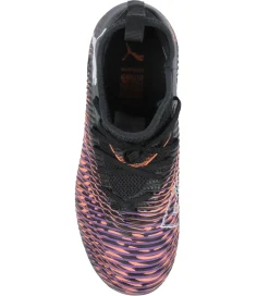 Puma Fodboldstøvler - Kunst (Ag)|Fodboldstøvler - Græs (Fg)|Fodboldstøvler - Future 8 Match FG/AG Jr - Sort/Hvid/Glowin