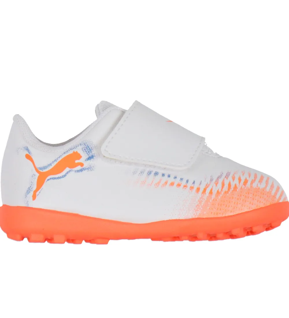 Puma Indendørssko|Fodboldstøvler - Indendørs (Ic)>Fodboldstøvler - Future 8 Play V TT Inf - Hvid/ Sort/Gl