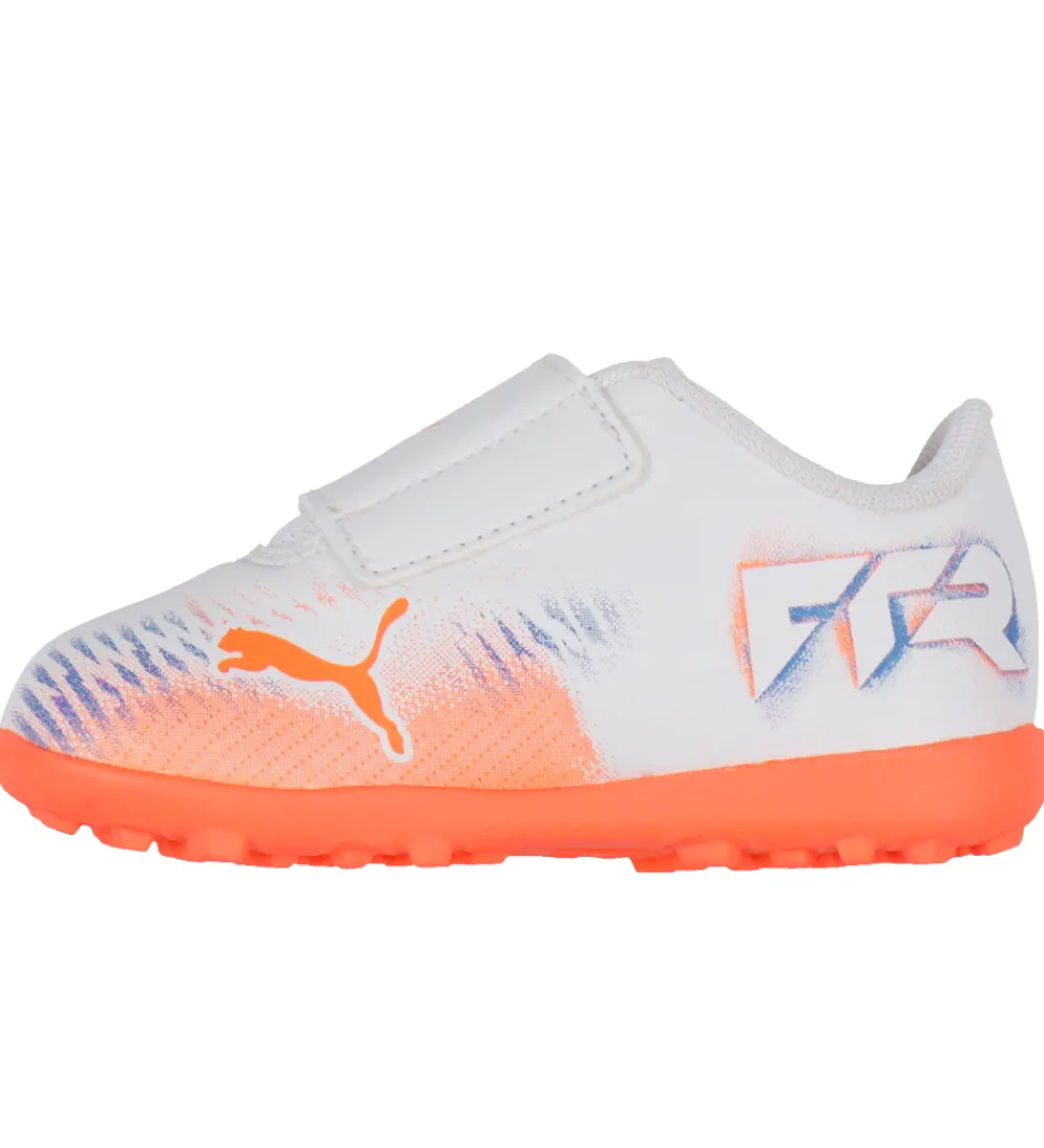 Puma Indendørssko|Fodboldstøvler - Indendørs (Ic)>Fodboldstøvler - Future 8 Play V TT Inf - Hvid/ Sort/Gl