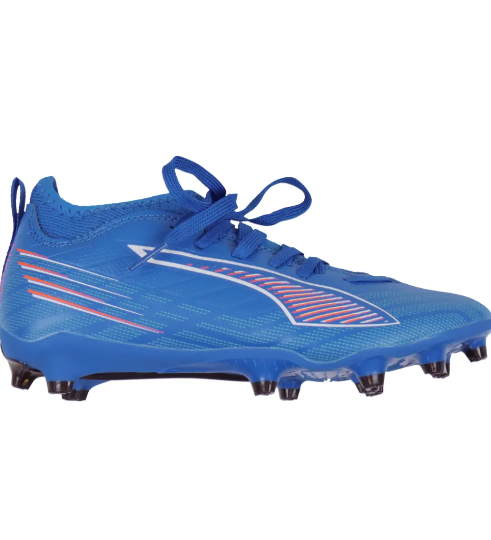 Puma Fodboldstøvler - Kunst (Ag)|Fodboldstøvler - Græs (Fg)>Fodboldstøvler - Ultra 6 Match FG/AG Jr - Ultra Blue/Hvid/
