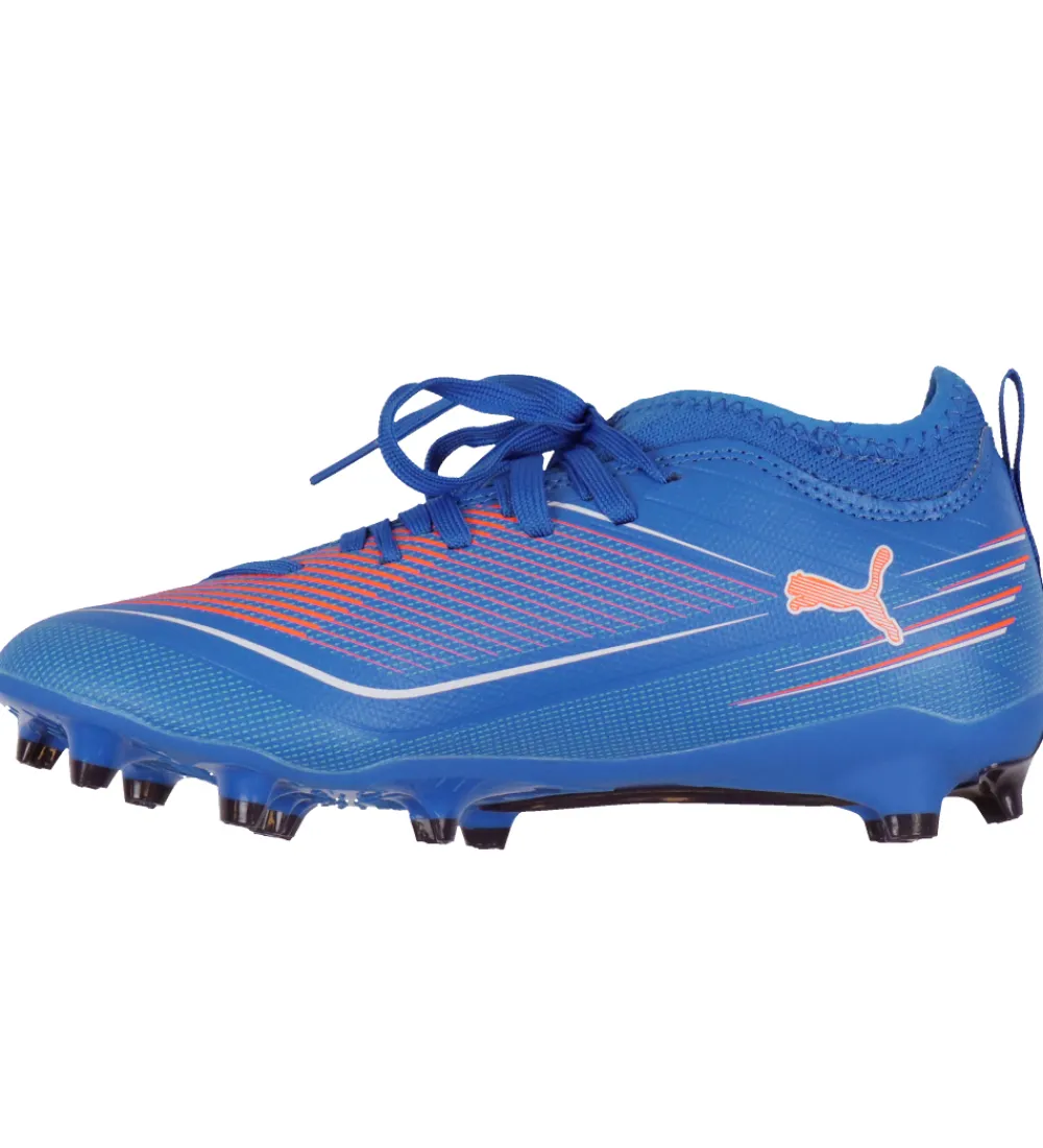 Puma Fodboldstøvler - Kunst (Ag)|Fodboldstøvler - Græs (Fg)>Fodboldstøvler - Ultra 6 Match FG/AG Jr - Ultra Blue/Hvid/