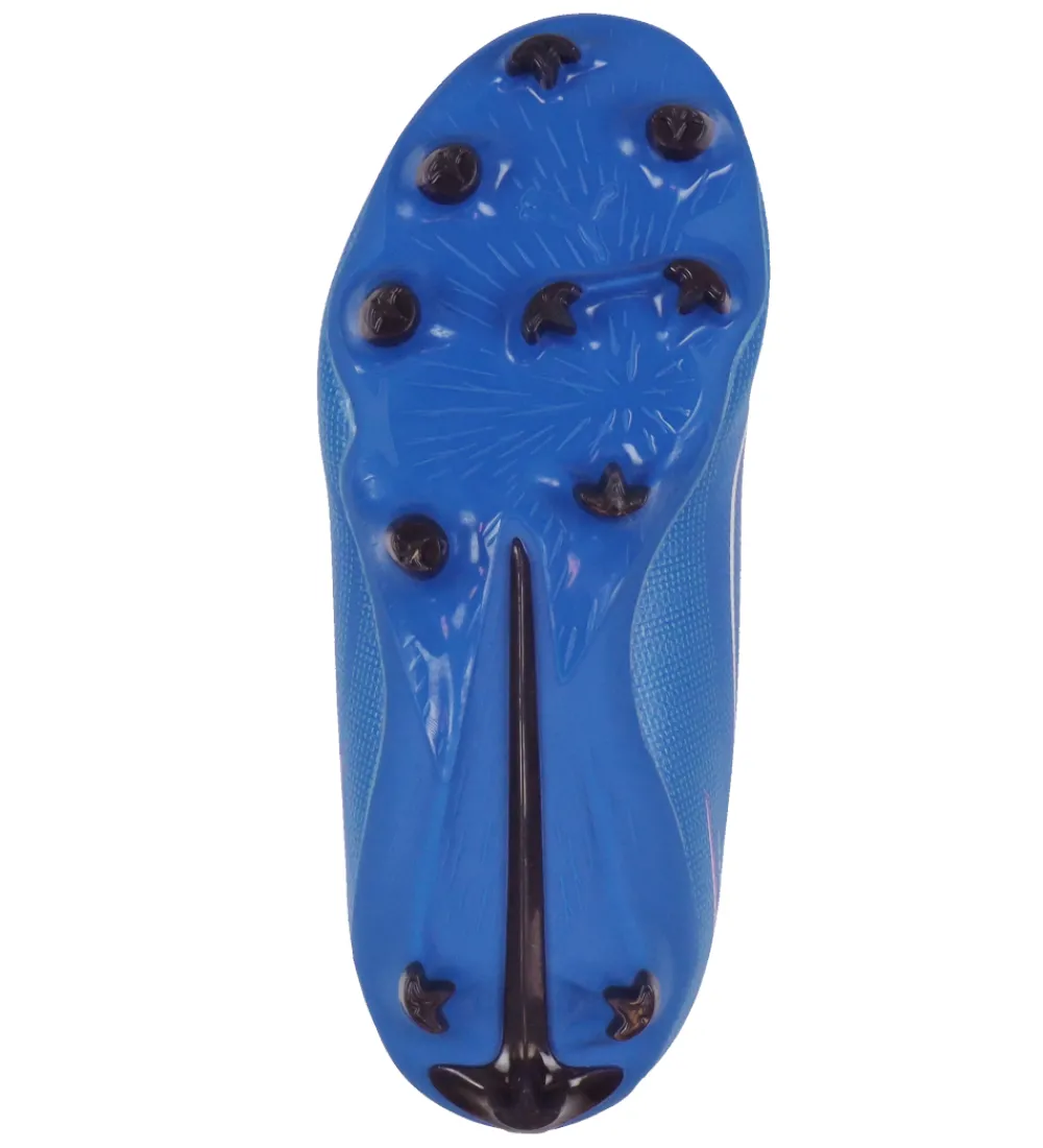 Puma Fodboldstøvler - Kunst (Ag)|Fodboldstøvler - Græs (Fg)>Fodboldstøvler - Ultra 6 Play FG/AG Jr - Ultra Blue/Hvid/Gl