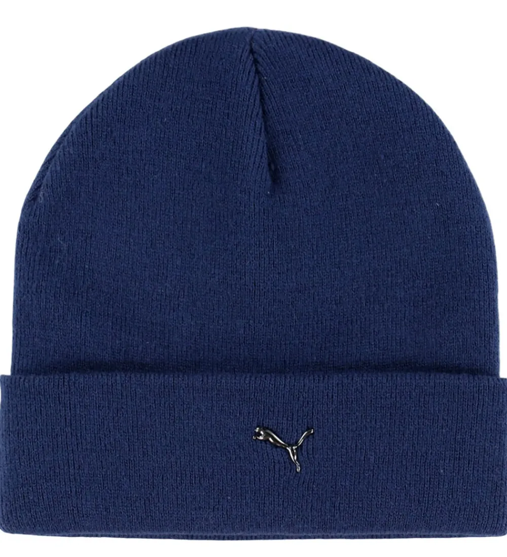 Børn Puma Huer Og Hatte>Hue - Strik - Metal Cat - Navy