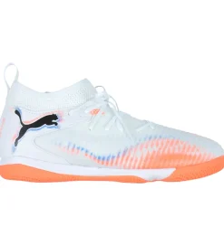 Puma Indendørssko|Fodboldstøvler - Indendørs (Ic)|Indendørssko - Future 8 Match IT+Mid - White/ Black/Glo