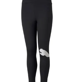 Puma Gymnastiktøj>Leggings - Active - Sort m.Hvid Logo