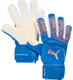 Puma Fodbold|Målmandshandsker - ULTRA Pro Jr - Ultra Blue/Glowing Red