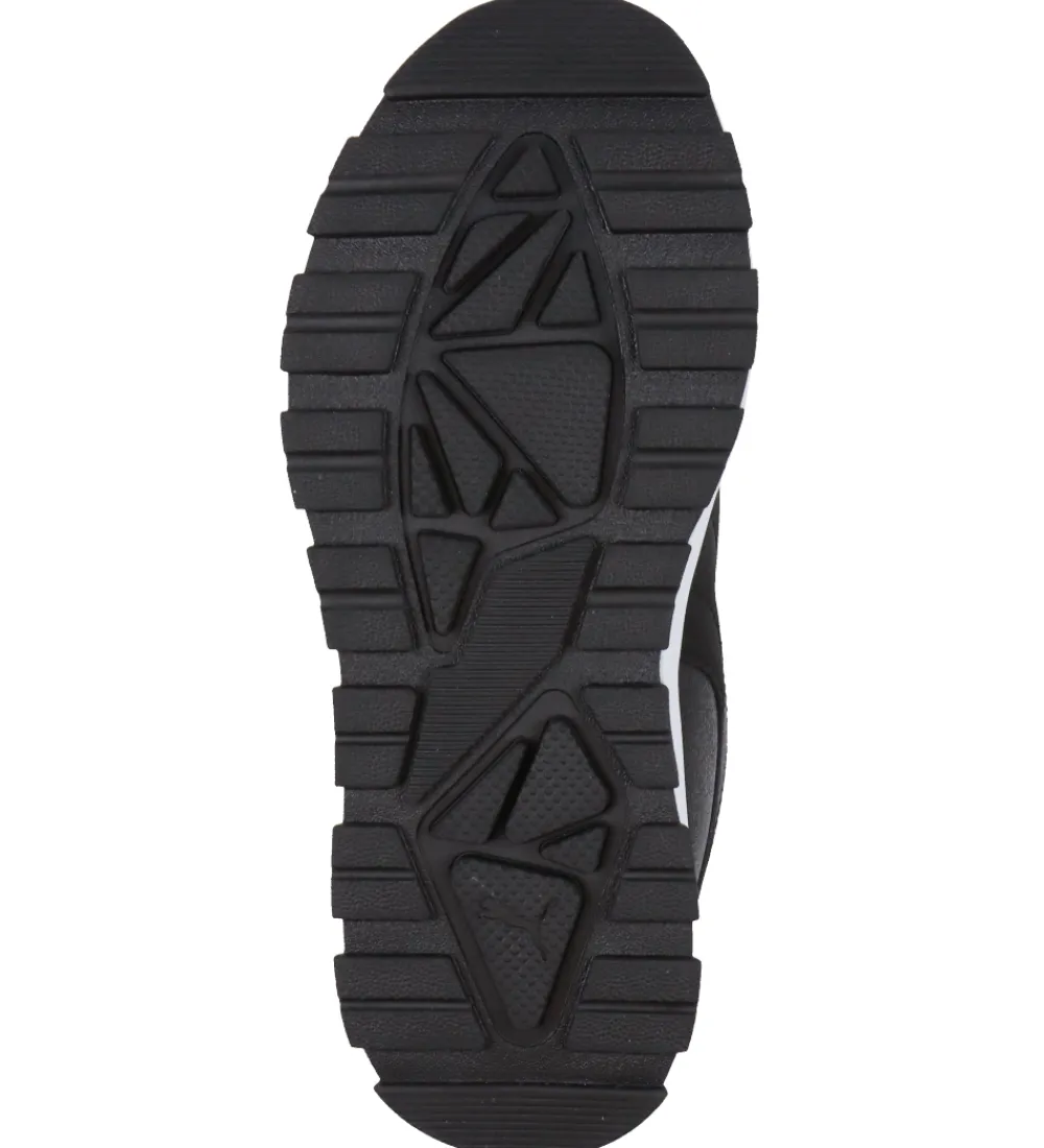 Puma Støvler>Støvler - Evolve Trail Jr - Black/Hyperlink Blue