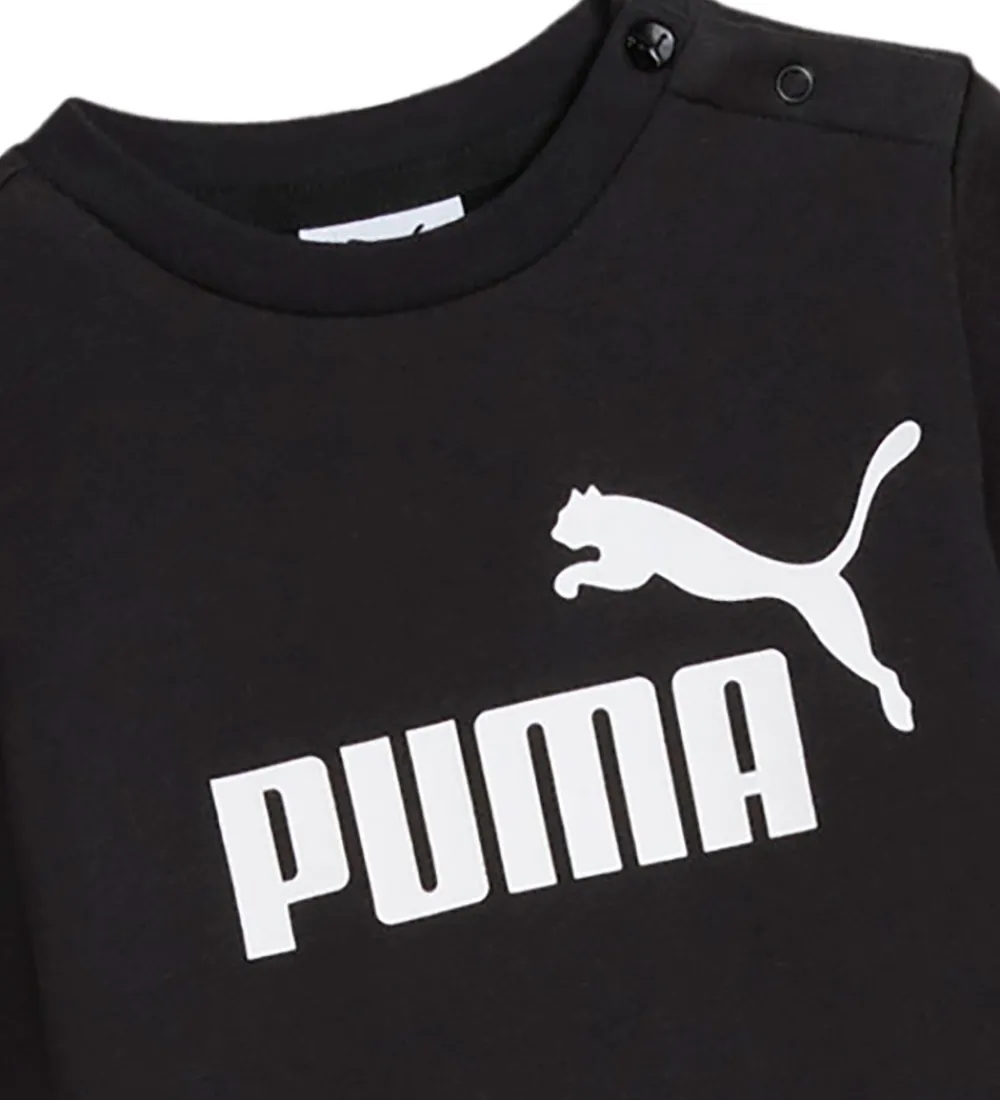 Puma Træningssæt|Sweatsæt - Minicats Ess Crew - Sort