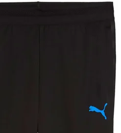 Puma Træningsbukser|Træning Og Gymnastik|Træningsbukser - Individual Cup - Sort m. Blå