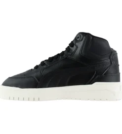 Puma Vinterstøvler>Vinterstøvler - Shuffle Downtown Mid Fur Jr - Black/Shadow