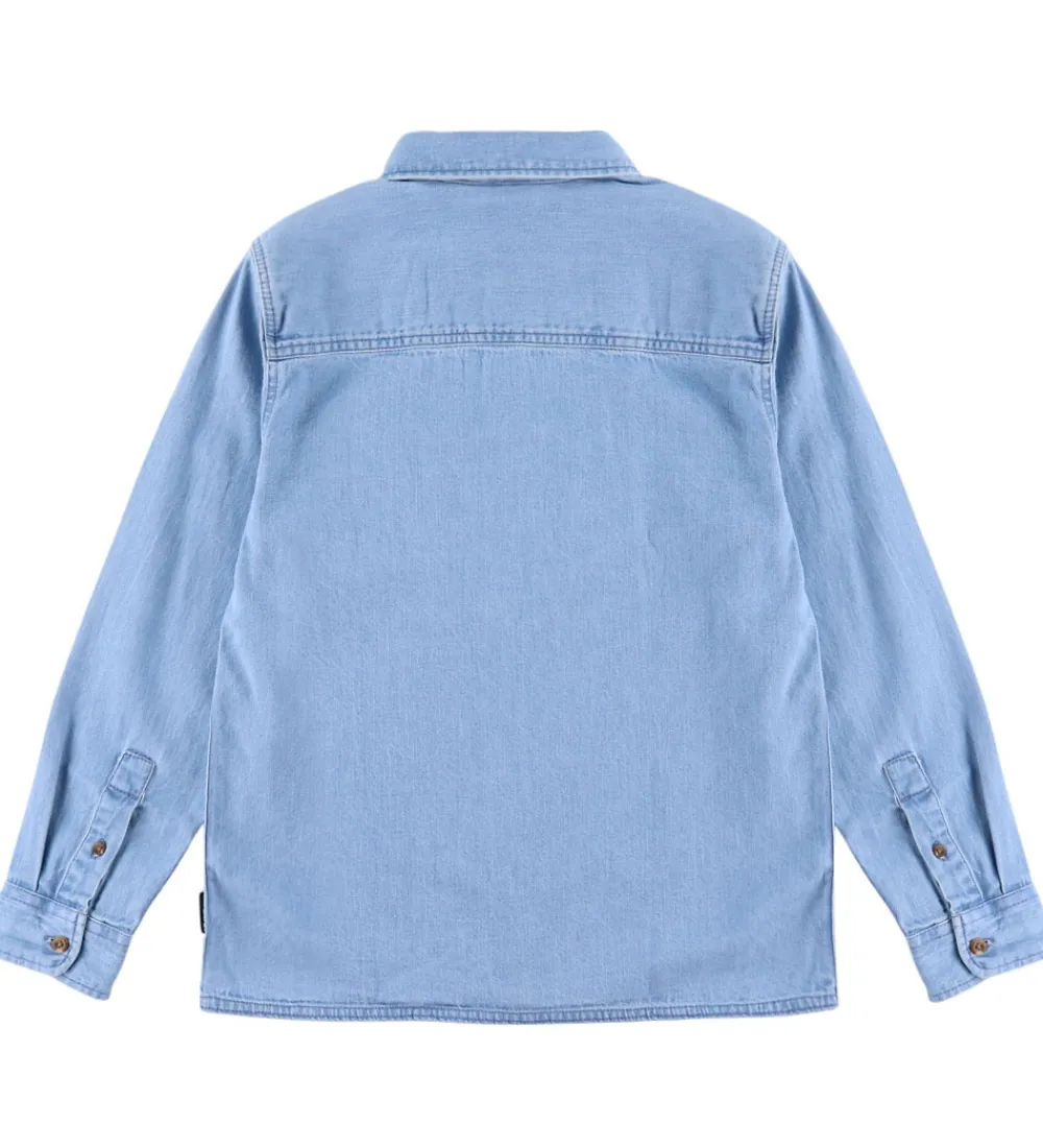 Børn Quiksilver Skjorter|Denimskjorte - Bozeman - Flint Stone