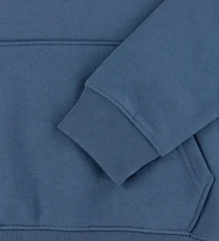 Børn Quiksilver Hættetrøjer|Hættetrøje - Comp Logo - China Blue