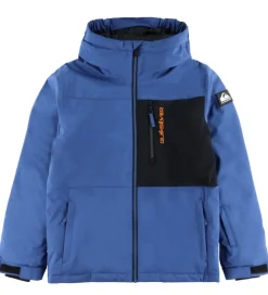 Børn Quiksilver Vinterjakker>Vinterjakke - Side Hit Solid - True Navy