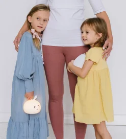 Rabbit & Friends Natlamper|Fritstående Lamper|Lampe - Kanin - Happy - 11,6x14,1 cm - Hvid