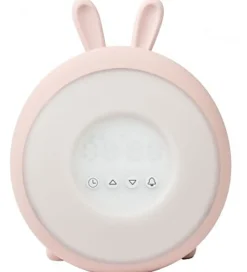 Rabbit & Friends Natlamper|Lamper|Lampe - Wake Up - 20x15x6 cm - Pink