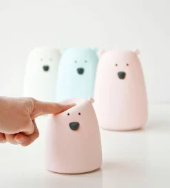 Rabbit & Friends Natlamper>Lampe - 10x8,5 cm - Lille Bjørn - Rosa