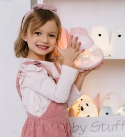 Rabbit & Friends Natlamper|Lampe - 16x13 cm - Karrusel m. Musik - Rosa