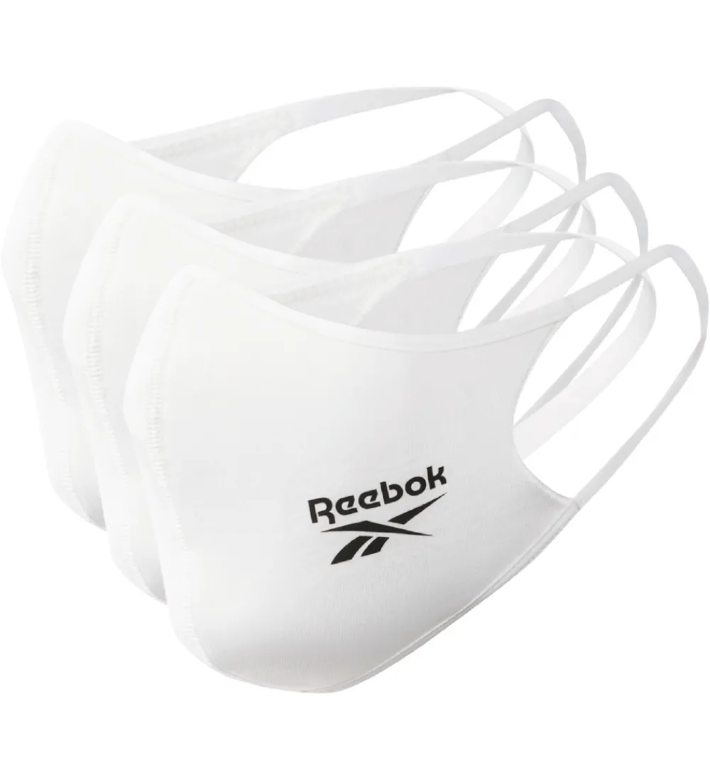 Reebok Mundbind|Mundbind - Small - 3-pak - Hvid