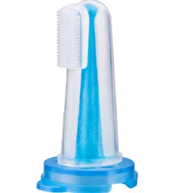 Reer Tandbørster>Fingertandbørste m. Opbevaringsboks - Turkis