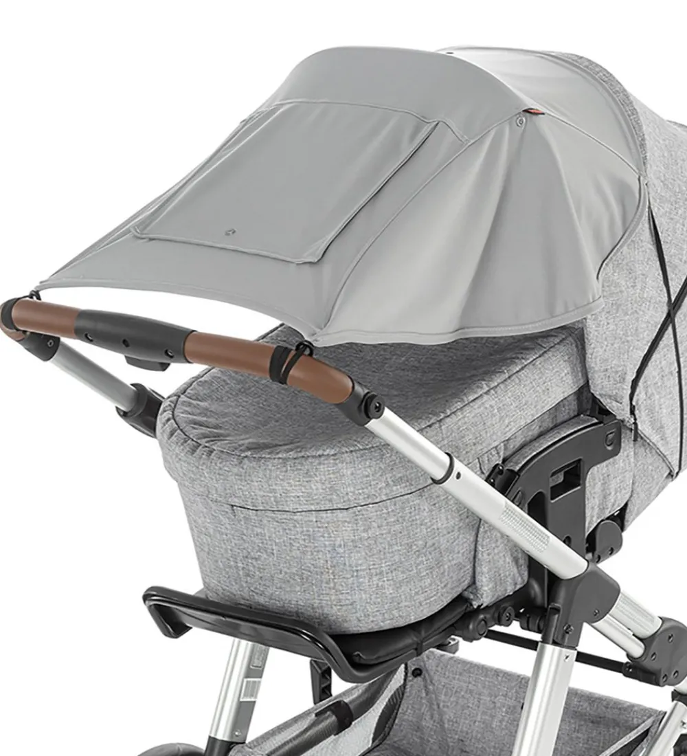 Reer Solsejl>Solsejl Til Barnevogn - UV50+ - Grå