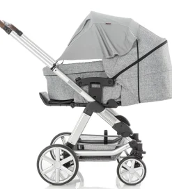 Reer Solsejl>Solsejl Til Barnevogn - UV50+ - Grå