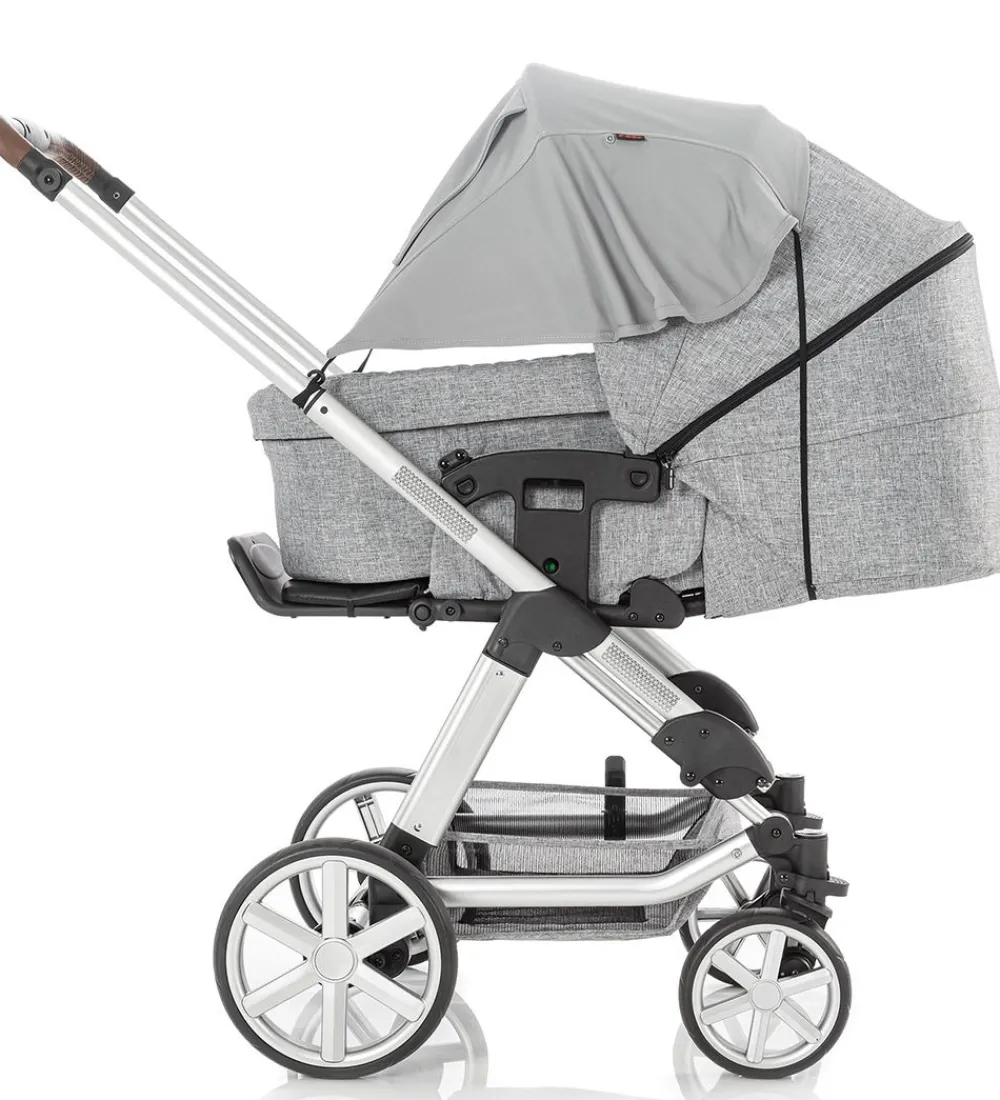 Reer Solsejl>Solsejl Til Barnevogn - UV50+ - Grå