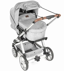 Reer Solsejl|Solsejl Til Barnevogn - UV50+ - Grå