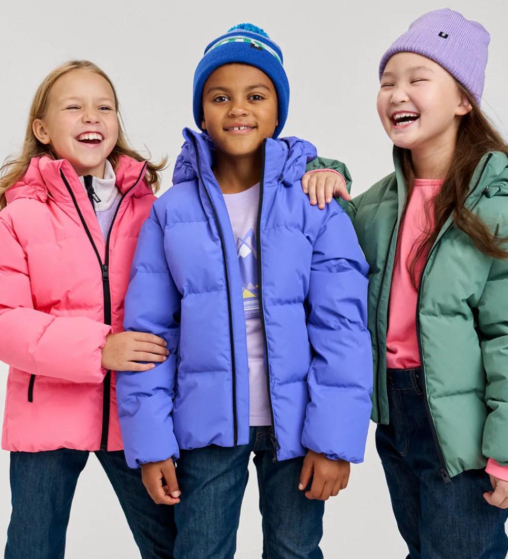 Børn Reima Overgangsjakker|Dunjakker Og Dynejakker|Dunjakke - Paimio - Breezy Violet
