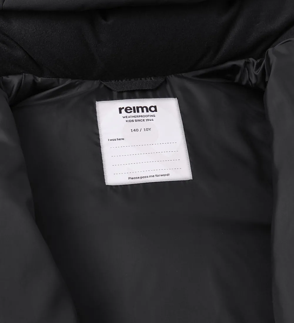 Børn Reima Overgangsjakker|Dunjakker Og Dynejakker>Dunjakke - Ranua - Sort