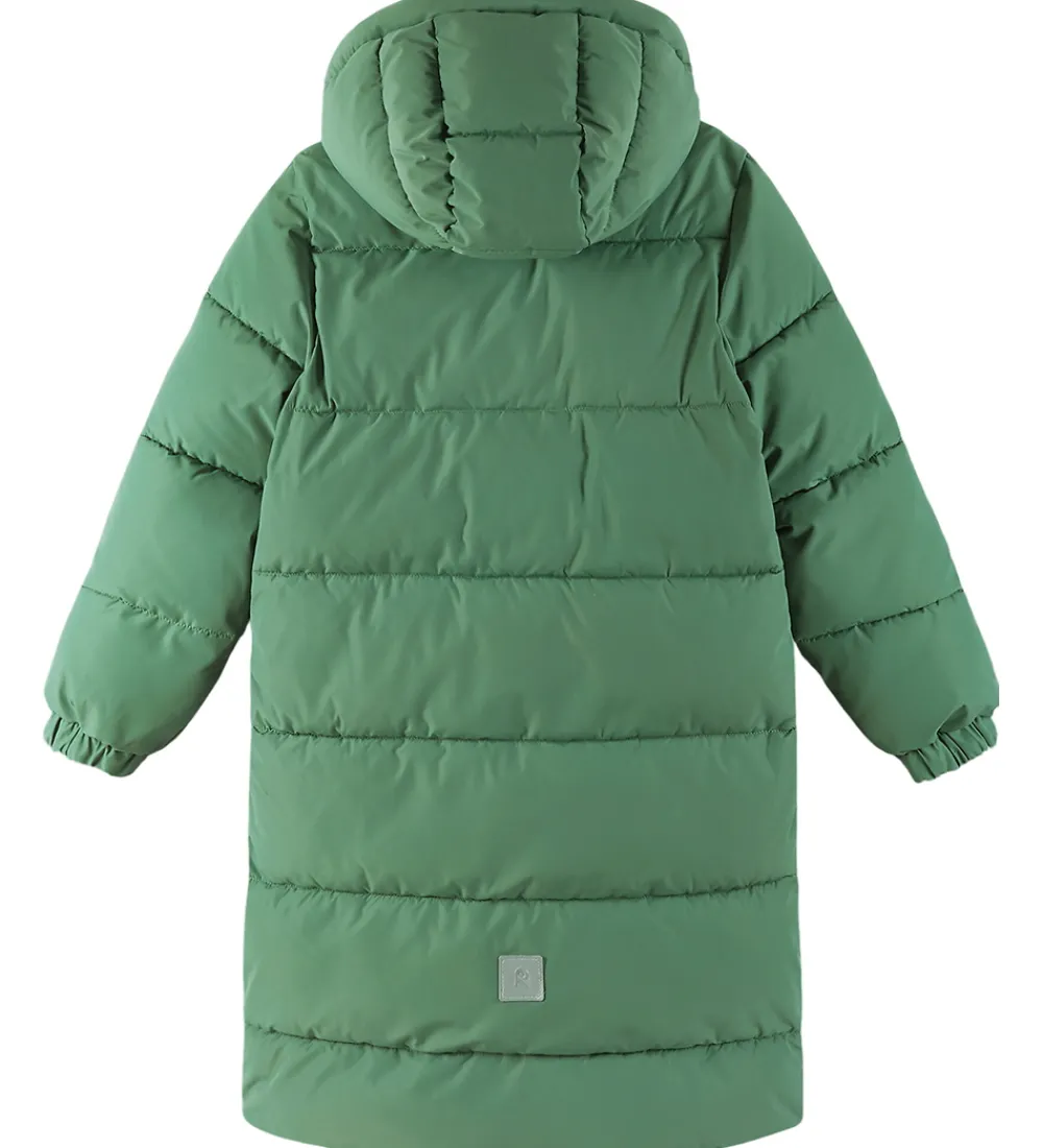 Børn Reima Overgangsjakker|Dunjakker Og Dynejakker|Dynefrakke - Kumpula - Green Clay