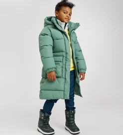 Børn Reima Overgangsjakker|Dunjakker Og Dynejakker|Dynefrakke - Kumpula - Green Clay