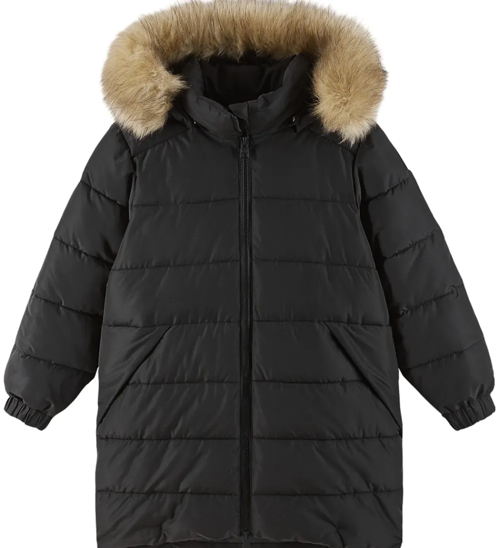 Børn Reima Overgangsjakker|Dunjakker Og Dynejakker|Dynefrakke - Luvia - Sort