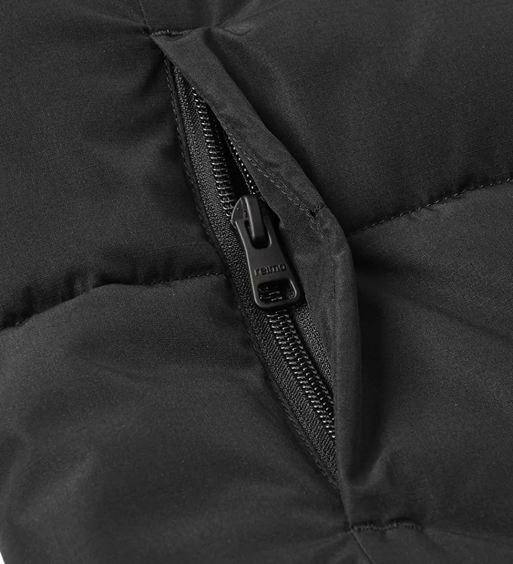 Børn Reima Overgangsjakker|Dunjakker Og Dynejakker>Dynefrakke - Vaanila - Sort