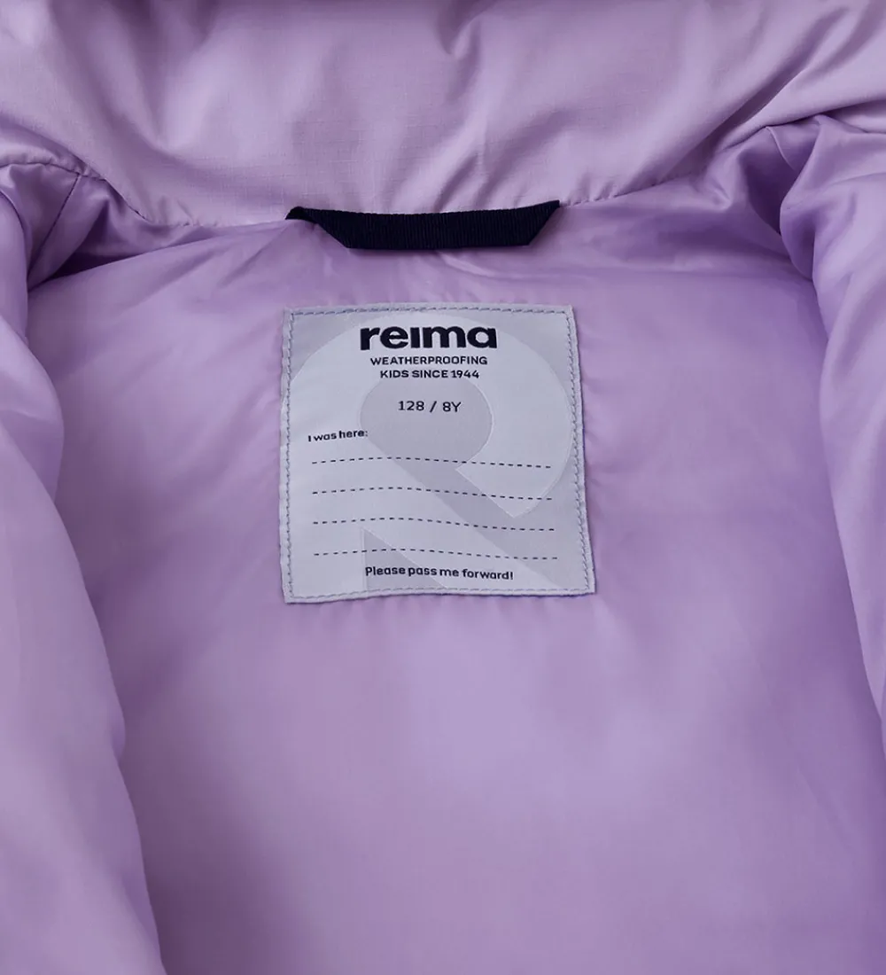 Børn Reima Overgangsjakker|Dunjakker Og Dynejakker>Dynejakke - Puumala - Blooming Lilac