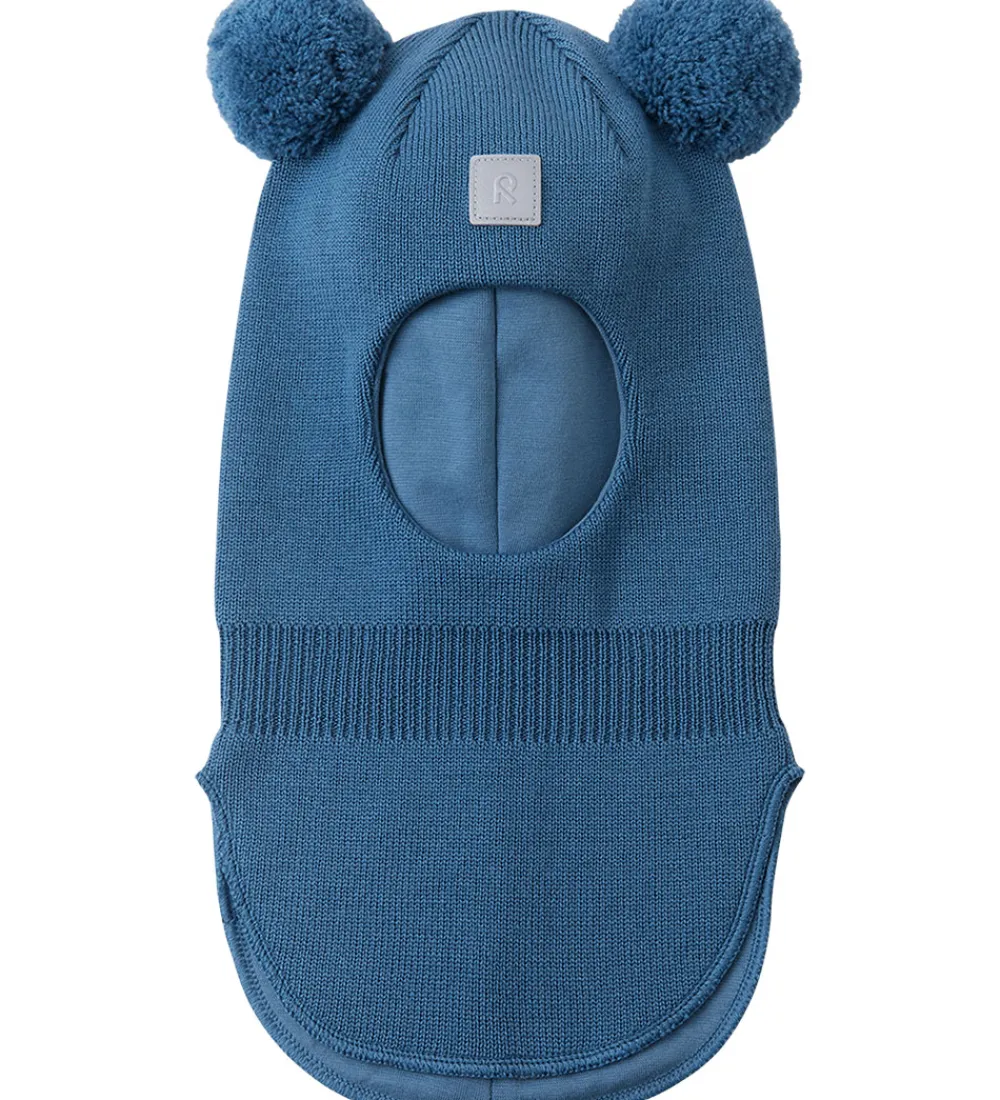 Børn Reima Elefanthuer|Elefanthue - Strik - Vekkuli - 2-Lags - Blue Ocean