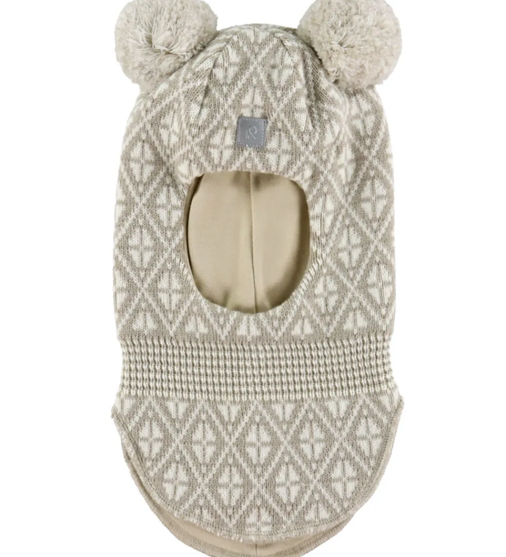 Børn Reima Elefanthuer|Elefanthue - Uld/Bomuld - Kuuraan - 2-Lags - Earthy Beige