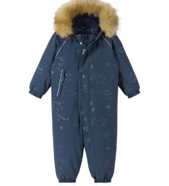 Børn Reima Flyverdragter|Flyverdragt - Dun - Aapua - Navy