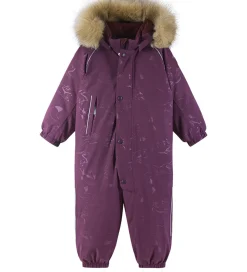 Børn Reima Flyverdragter|Flyverdragt - Dun - Aapua - Deep Purple