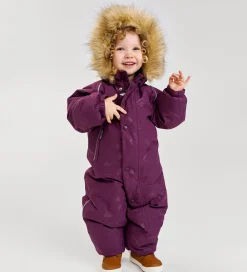 Børn Reima Flyverdragter|Flyverdragt - Dun - Aapua - Deep Purple