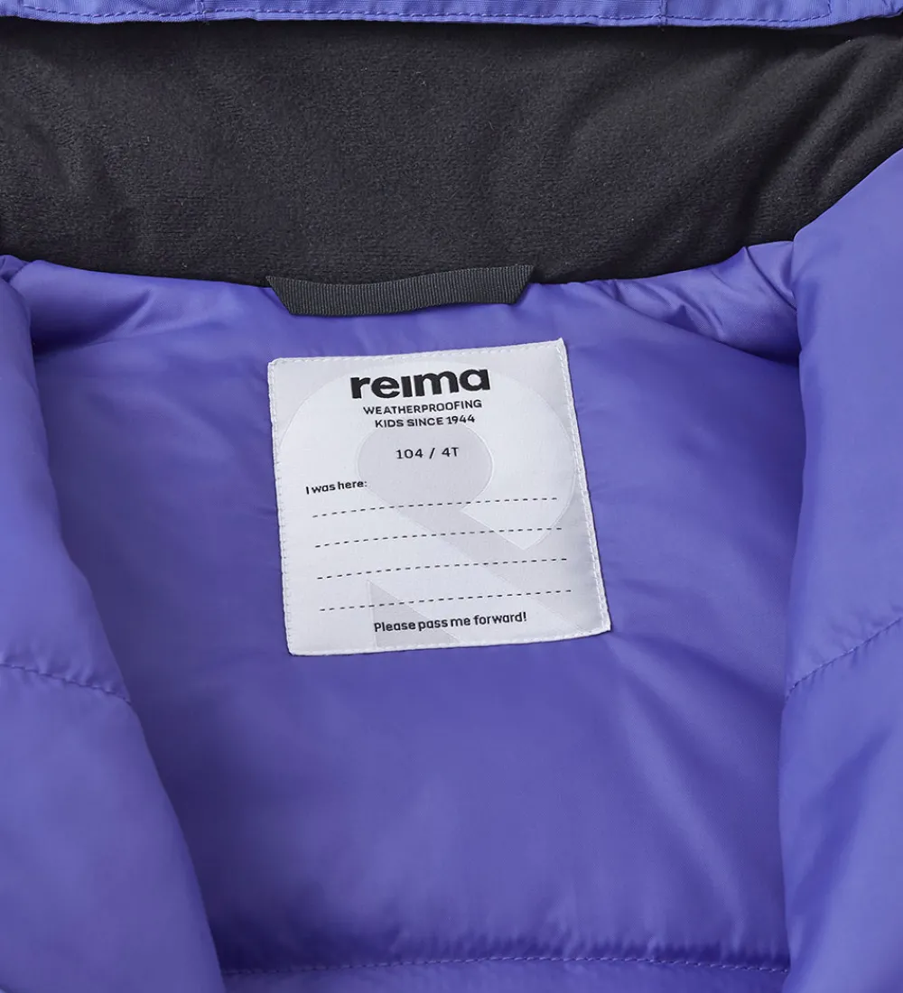 Børn Reima Flyverdragter|Flyverdragt - Kaunisto - Breezy Violet