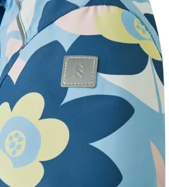 Børn Reima Flyverdragter|Flyverdragt - Kipina - Frozen Blue m. Blomster
