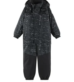 Børn Reima Flyverdragter|Flyverdragt - Kirkas - Sort m. Refleks