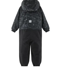 Børn Reima Flyverdragter|Flyverdragt - Kirkas - Sort m. Refleks