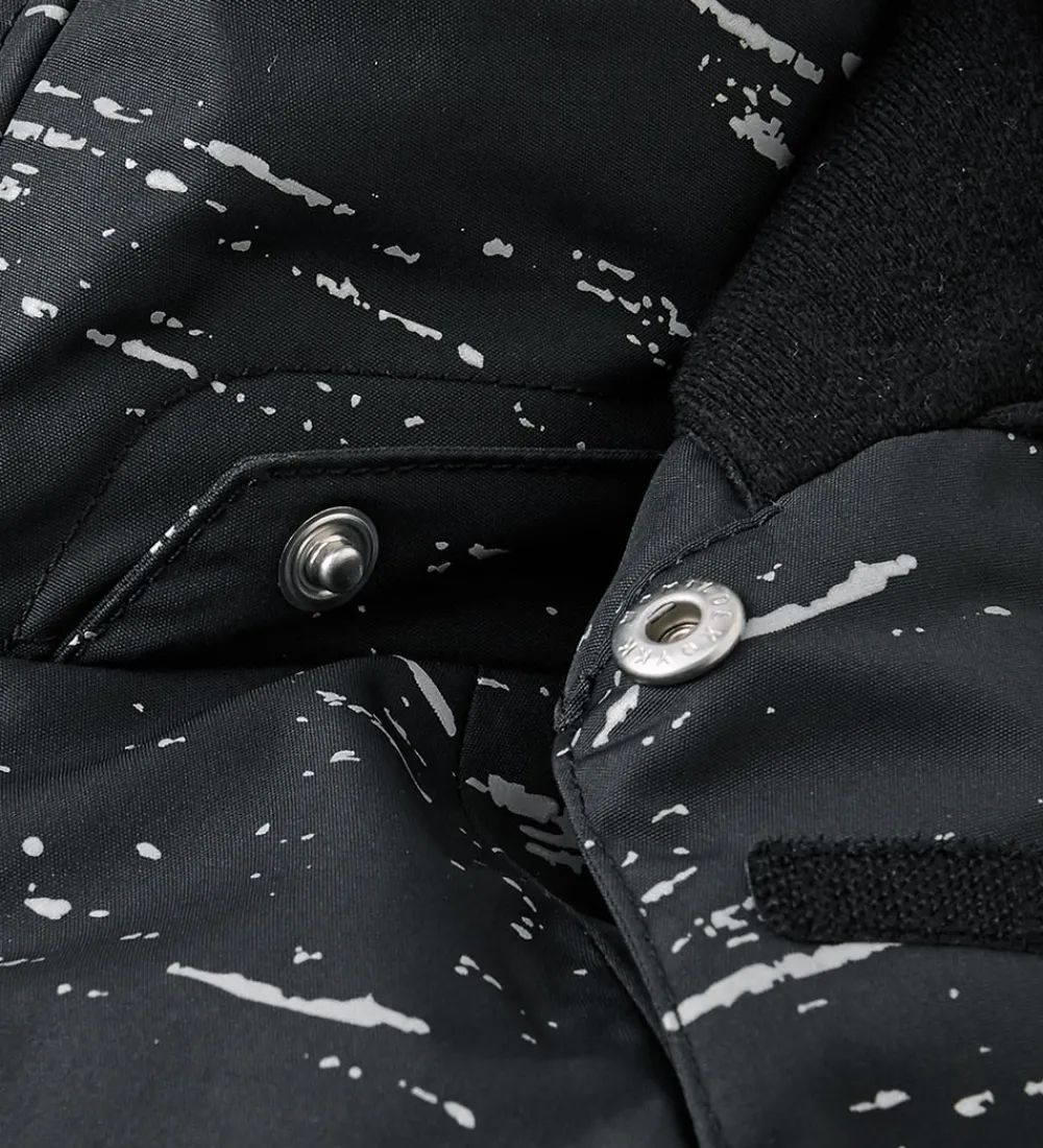 Børn Reima Flyverdragter|Flyverdragt - Kirkas - Sort m. Refleks