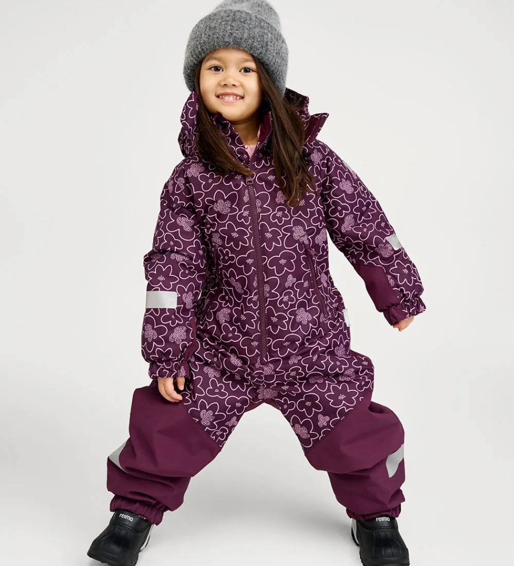 Børn Reima Flyverdragter|Flyverdragt - Kurikka - Deep Purple