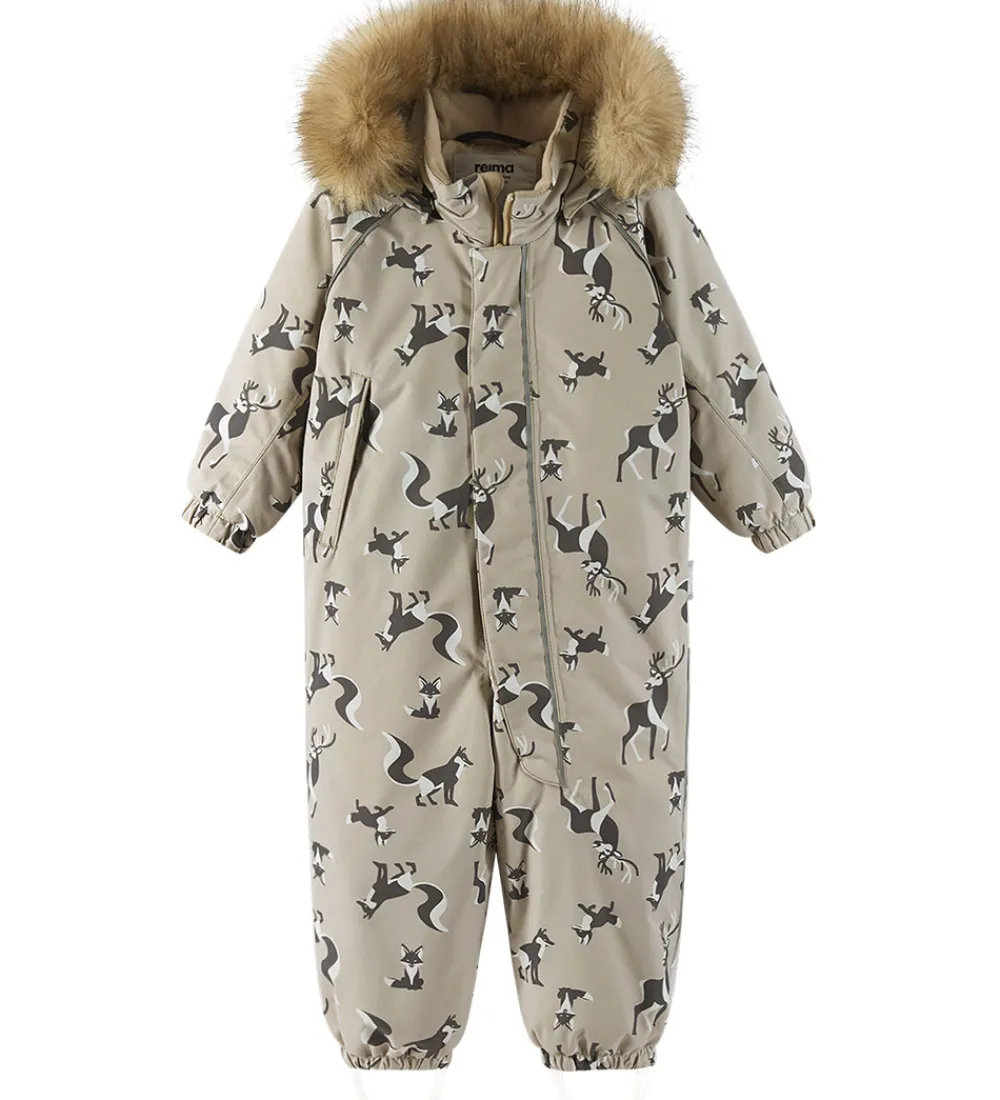 Børn Reima Flyverdragter|Flyverdragt - Lappi - Earthy Beige