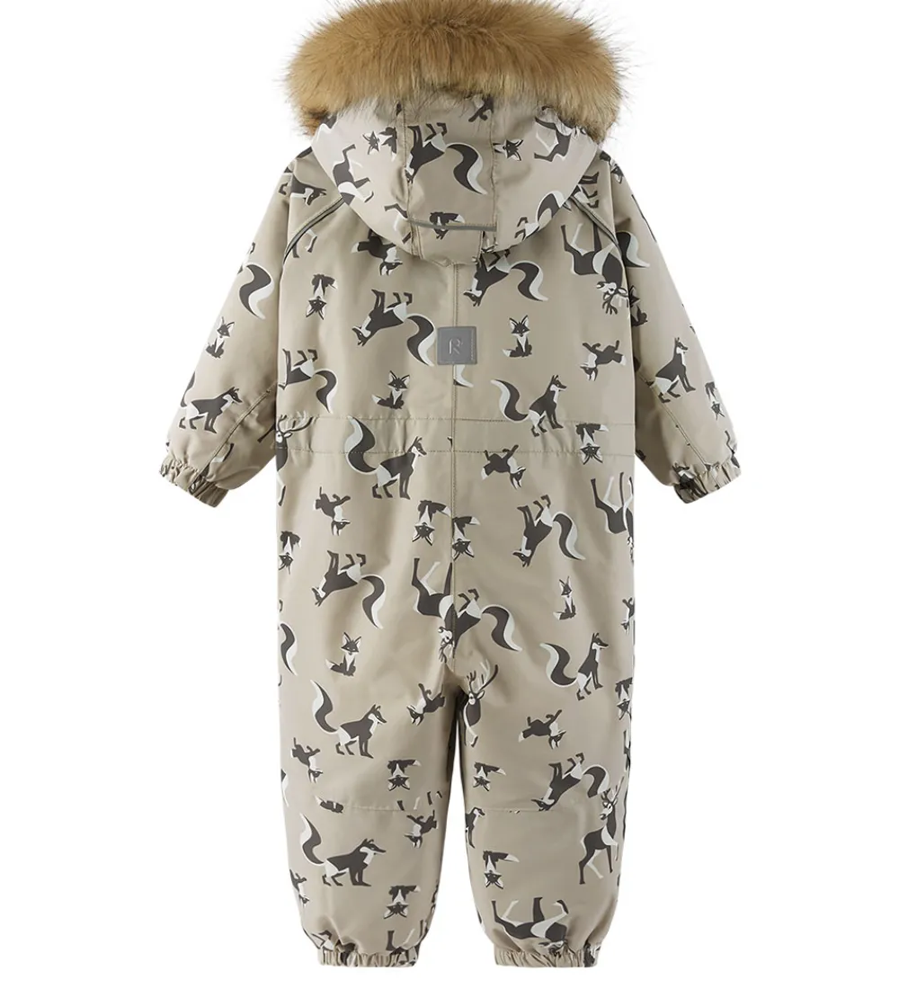 Børn Reima Flyverdragter|Flyverdragt - Lappi - Earthy Beige