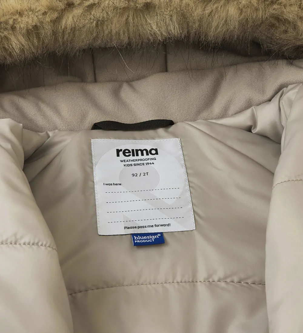 Børn Reima Flyverdragter|Flyverdragt - Lappi - Earthy Beige
