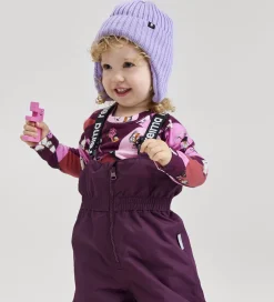 Børn Reima Huer Og Hatte|Hue - Uld/Polyester - Rib/Strik - Mystinen - Blooming Lila