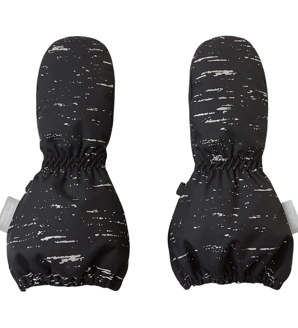 Børn Reima Handsker Og Luffer|Luffer - Kimallus - Sort m. Refleks